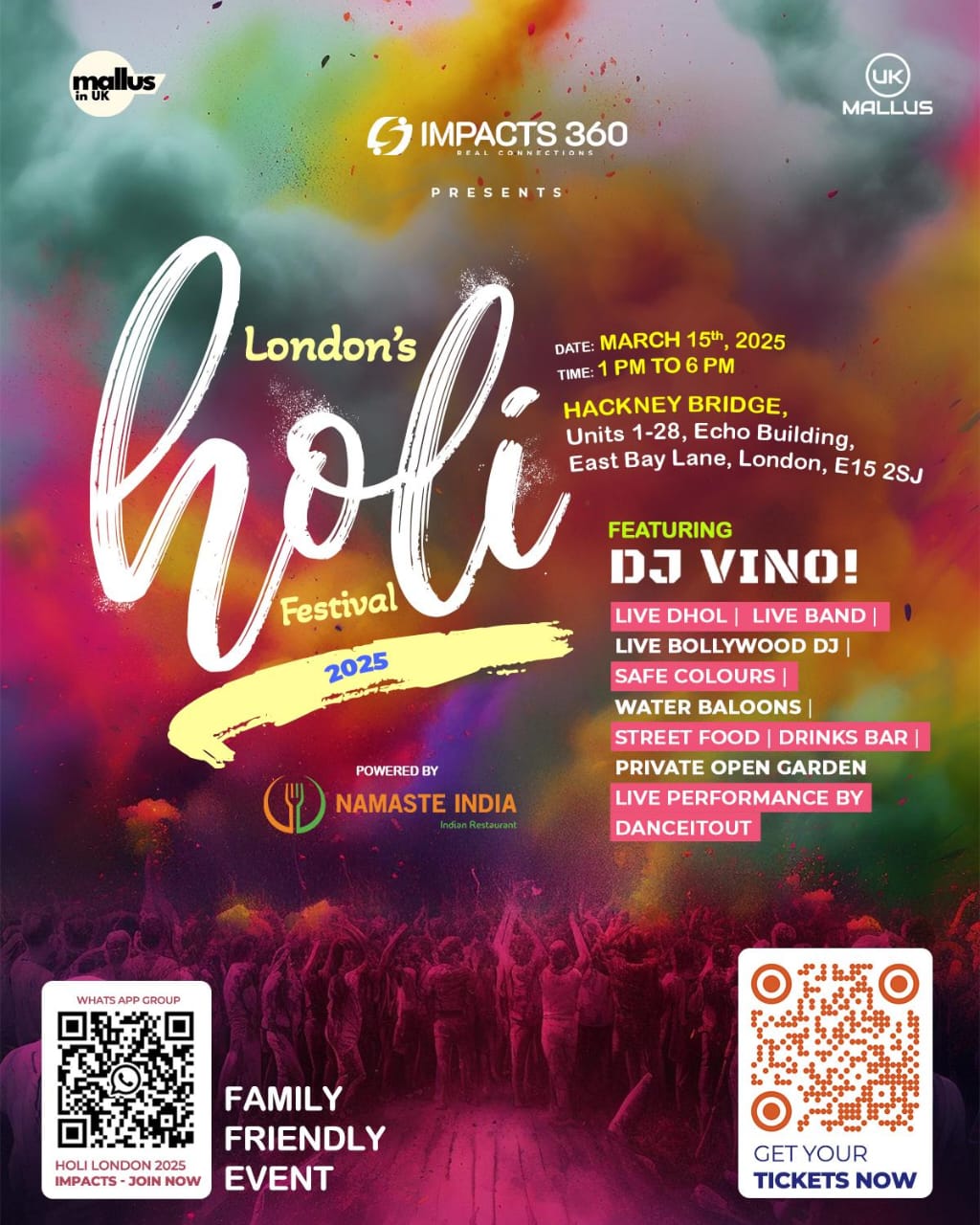 London Holi festival